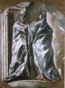 El Greco The Visiation oil painting on canvas